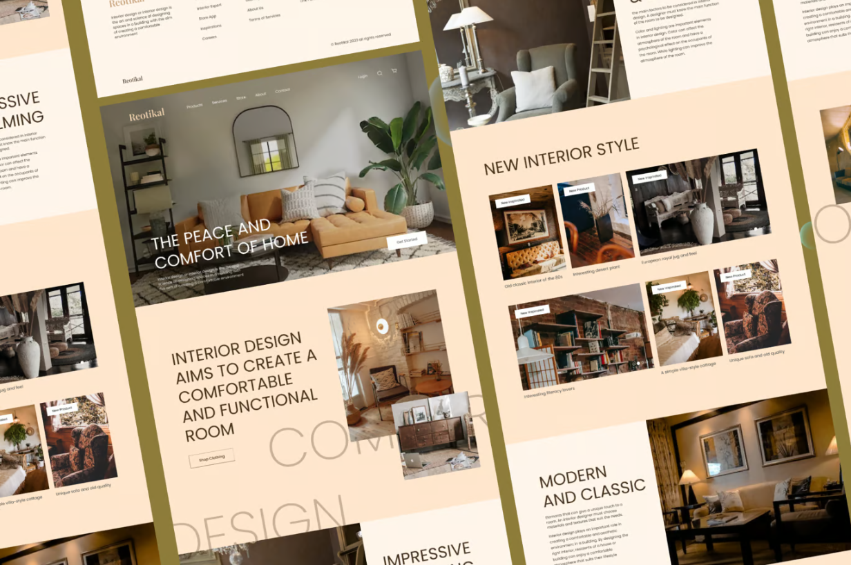 interior website