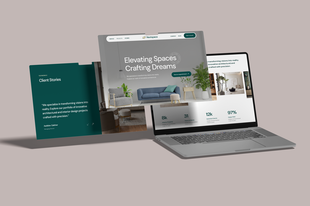 nexspace-website-mockup