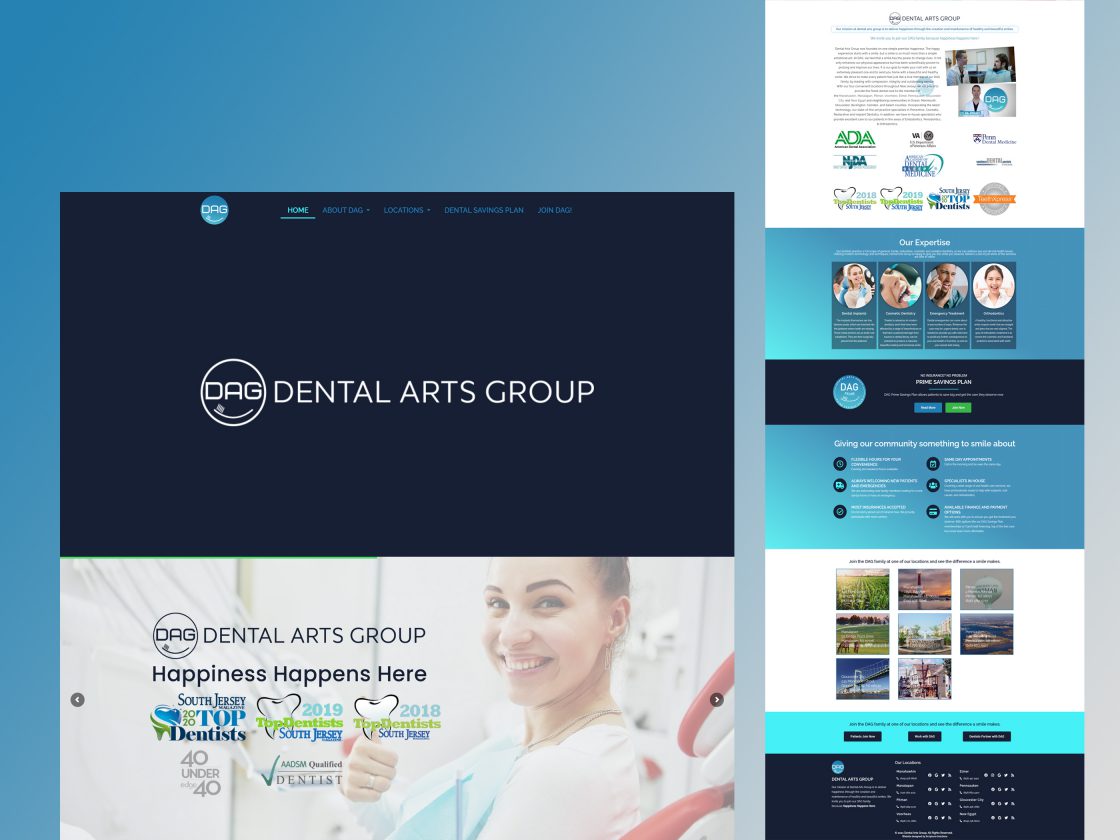 Dental Practice Website Redesign